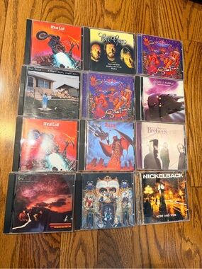 Assorted Lot Bundle Of CD’S Meat Loaf, Bee Gees, & Nickelback & more $10 Each